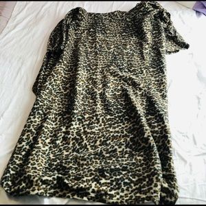 Cheetah print Snuggie